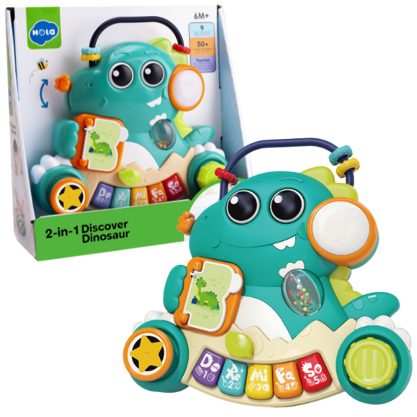 Jucarie pian "Dinozaur" 2 in 1 [1]