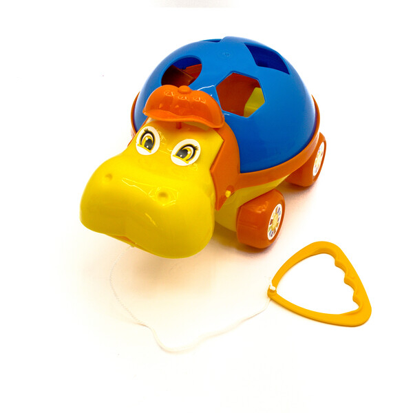 Jucărie-sorte cu șiret  "Hippo logica" în assort. [23]
