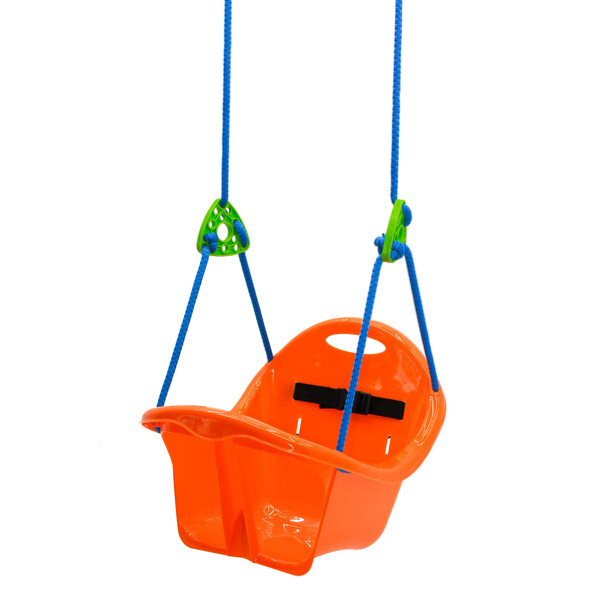 Leagăn de culoare orange, suspendat „Barza” [6]