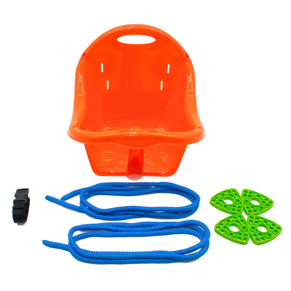 Leagăn de culoare orange, suspendat „Barza” [9]