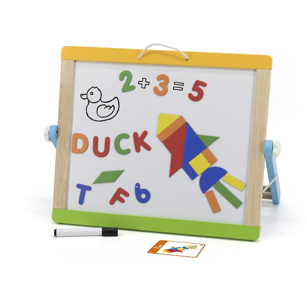 Magnetic Dry Erase and Chalk Board [1]