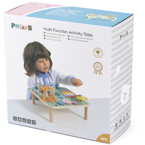 Masă educativă cu xilofon metalic și gong [15]