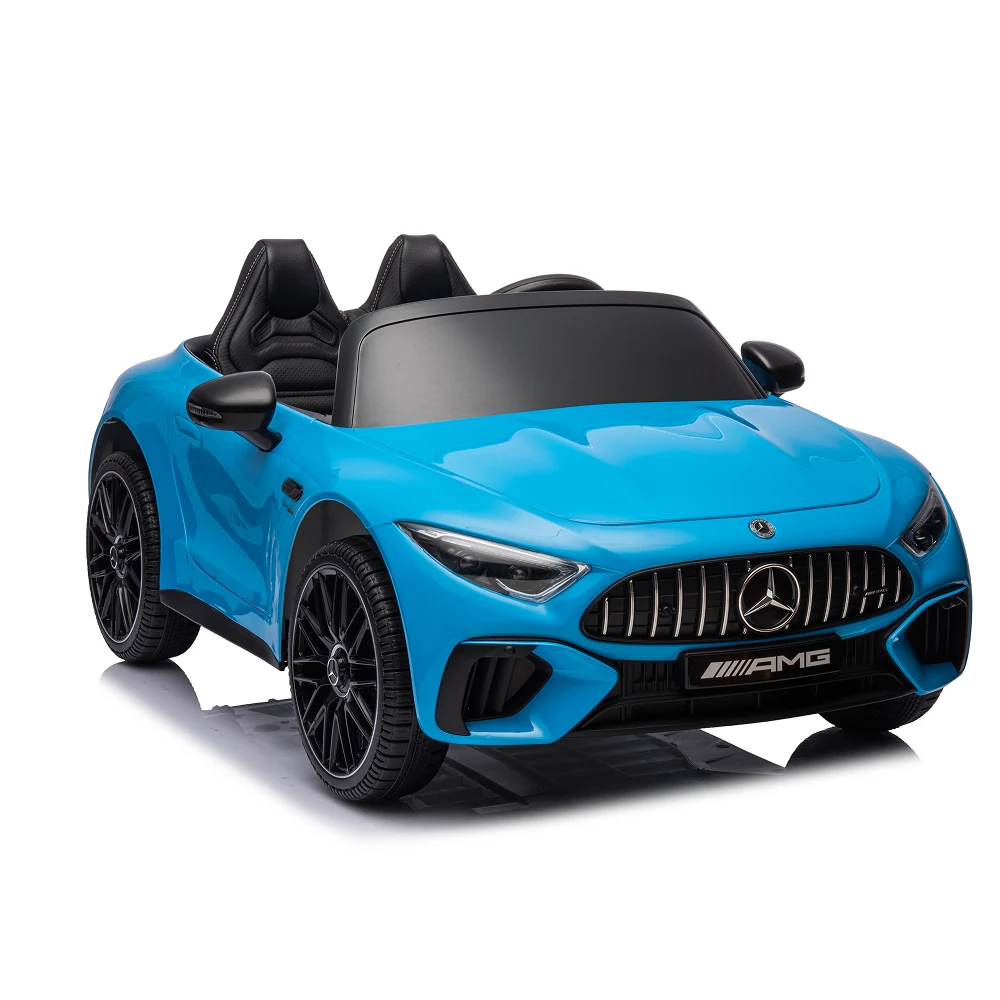 Mașină electrică Mercedes-Benz SL63 albastru vopsit (69915) [5]