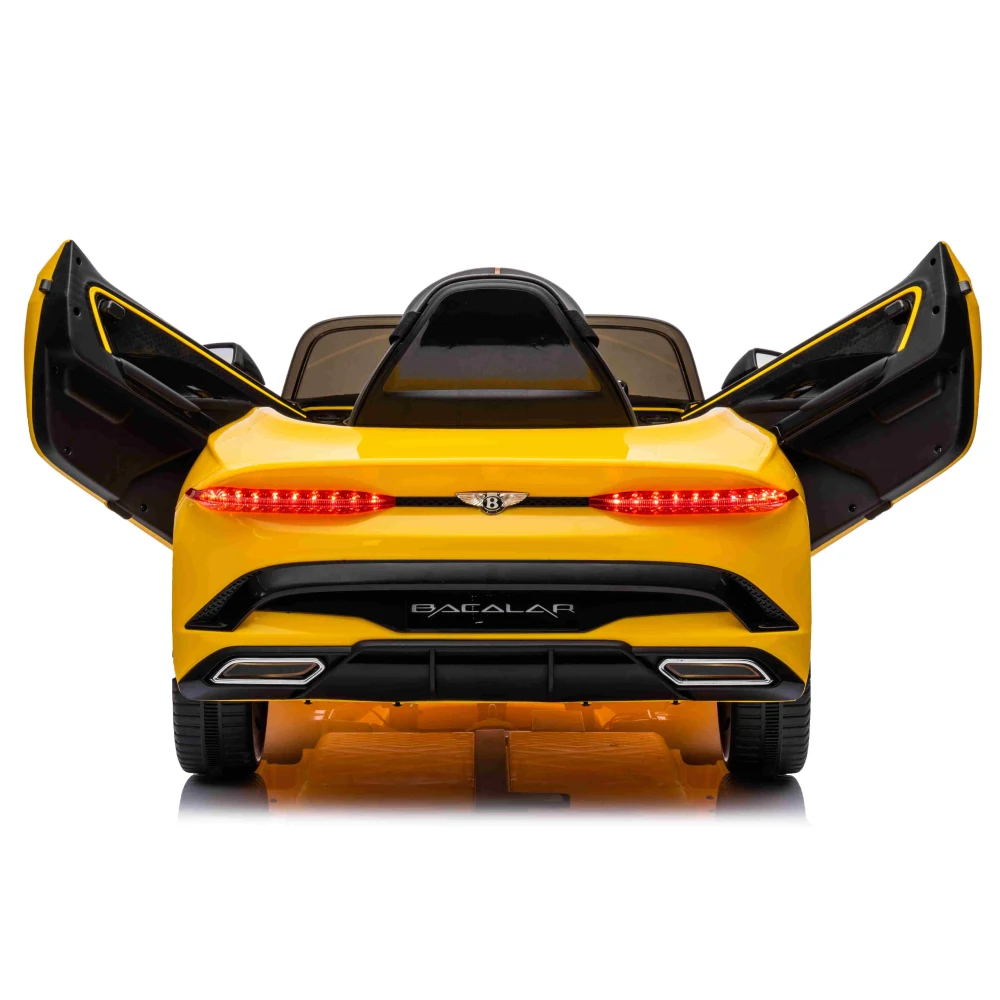 Mașină electrică pentru copii Bentley Bacalar (JE1008 / 1 galben) [6]