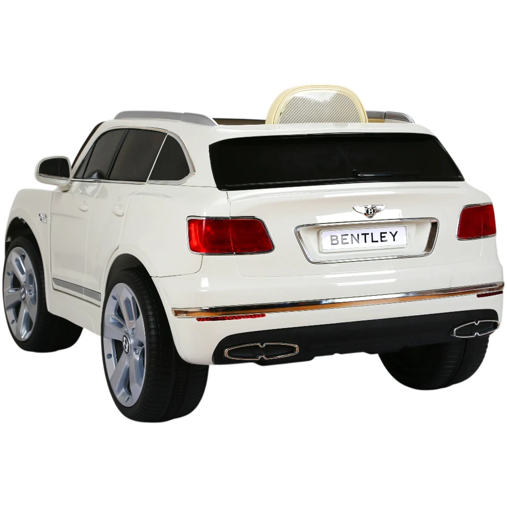 Mașină electrică pentru copii Bentley Bentayga (JJ2158 / 2 alba) [4]