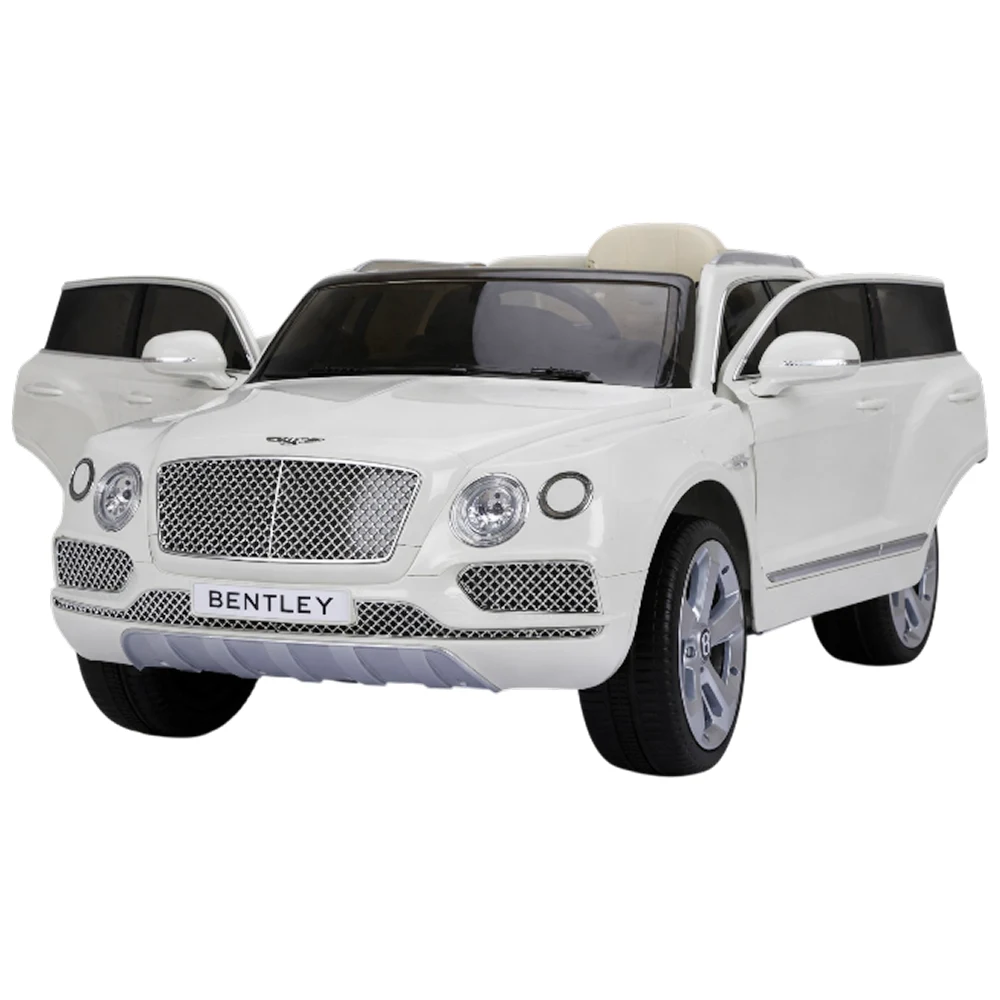 Mașină electrică pentru copii Bentley Bentayga (JJ2158 / 2 alba) [6]