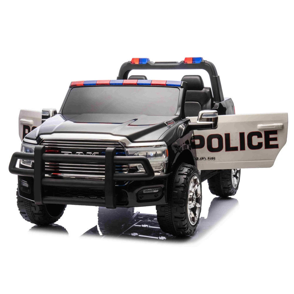 Mașină electrică pentru copii de poliție RAM 3500 (JJ2599P/1 Politie) [3]