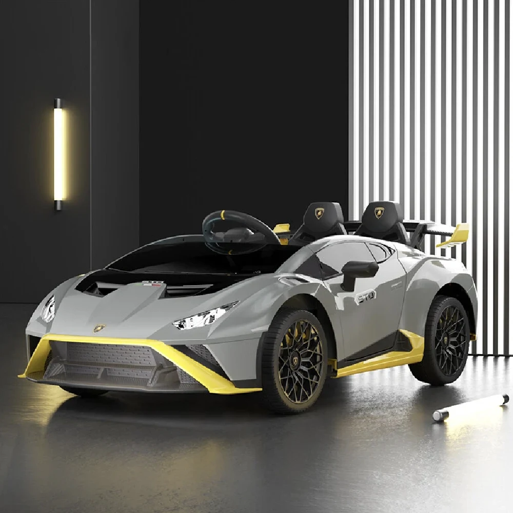 Mașină electrică pentru copii Lamborghini Huracán STO, gri (21169) [6]