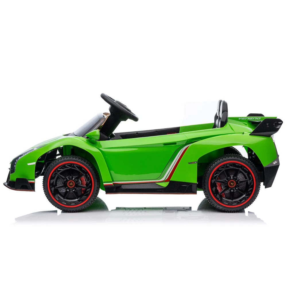 Mașină electrică pentru copii Lamborghini Veneno (MX615B / 1 verde) [4]