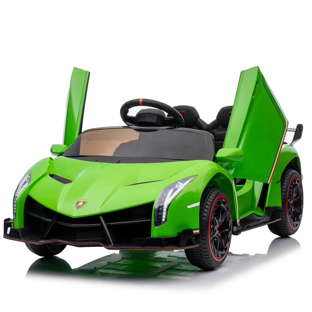 Mașină electrică pentru copii Lamborghini Veneno (MX615B / 1 verde) [9]