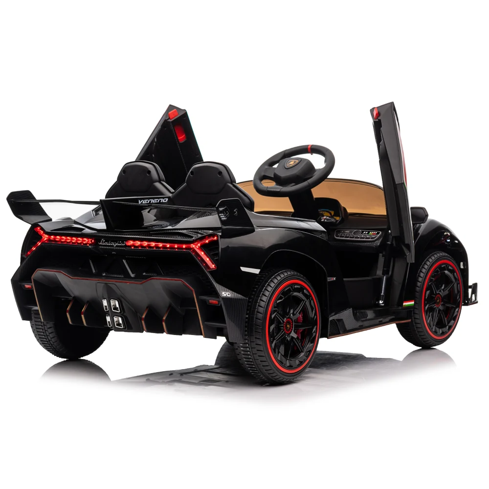 Mașină electrică pentru copii Lamborghini Veneno (MX615B / 2 neagra) [8]