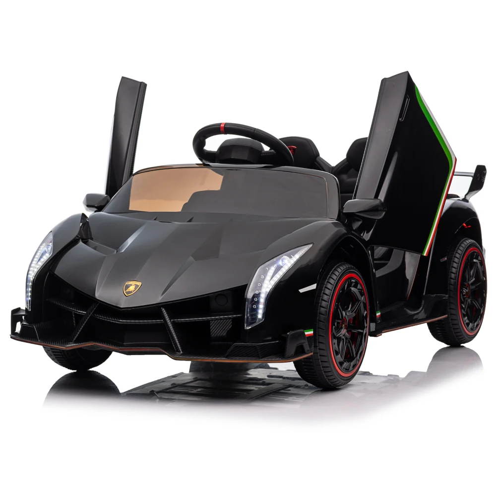 Mașină electrică pentru copii Lamborghini Veneno (MX615B / 2 neagra) [4]