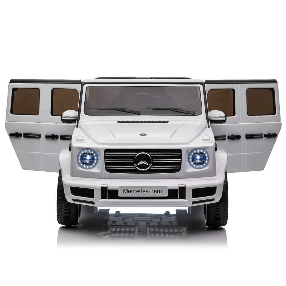 Mașină electrică pentru copii Mercedes Benz G-Class (MX627 / 2 alb) [2]
