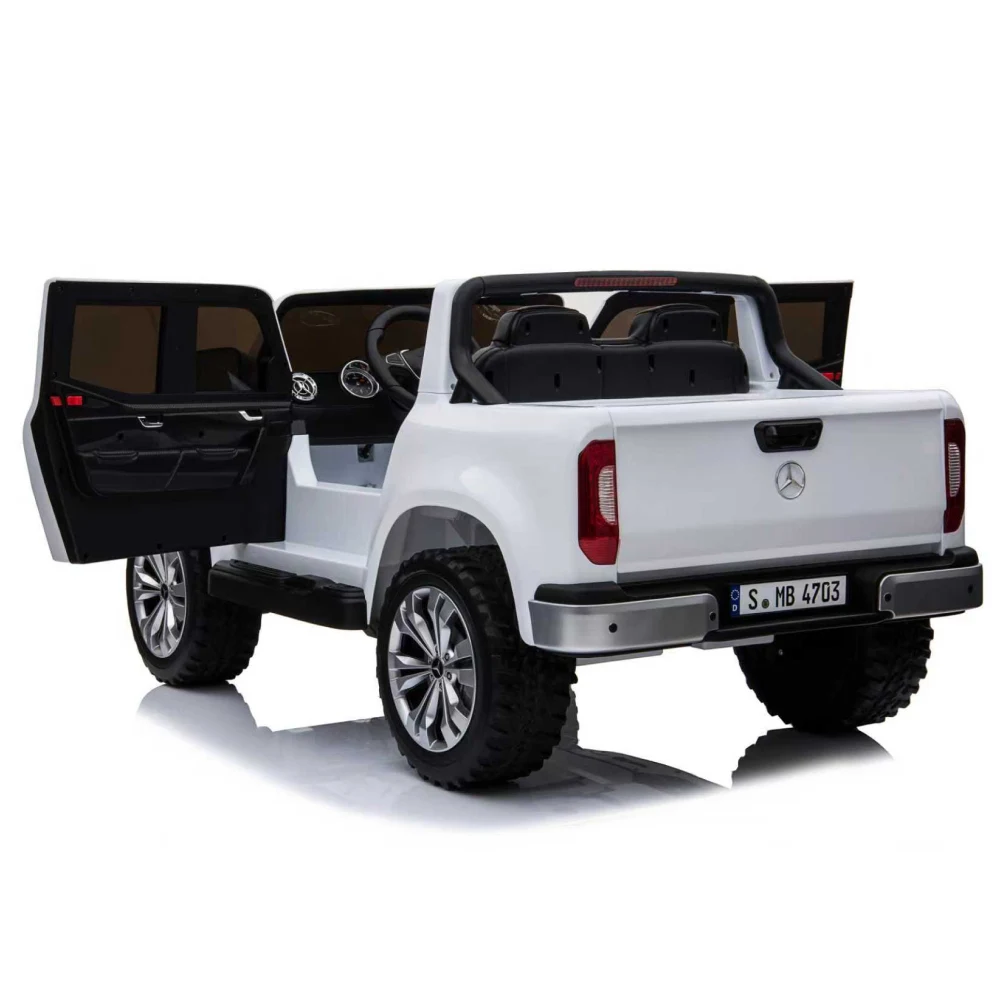 Mașină electrică pentru copii Mercedes Benz X-Class (MX606 / 3 alba) [5]