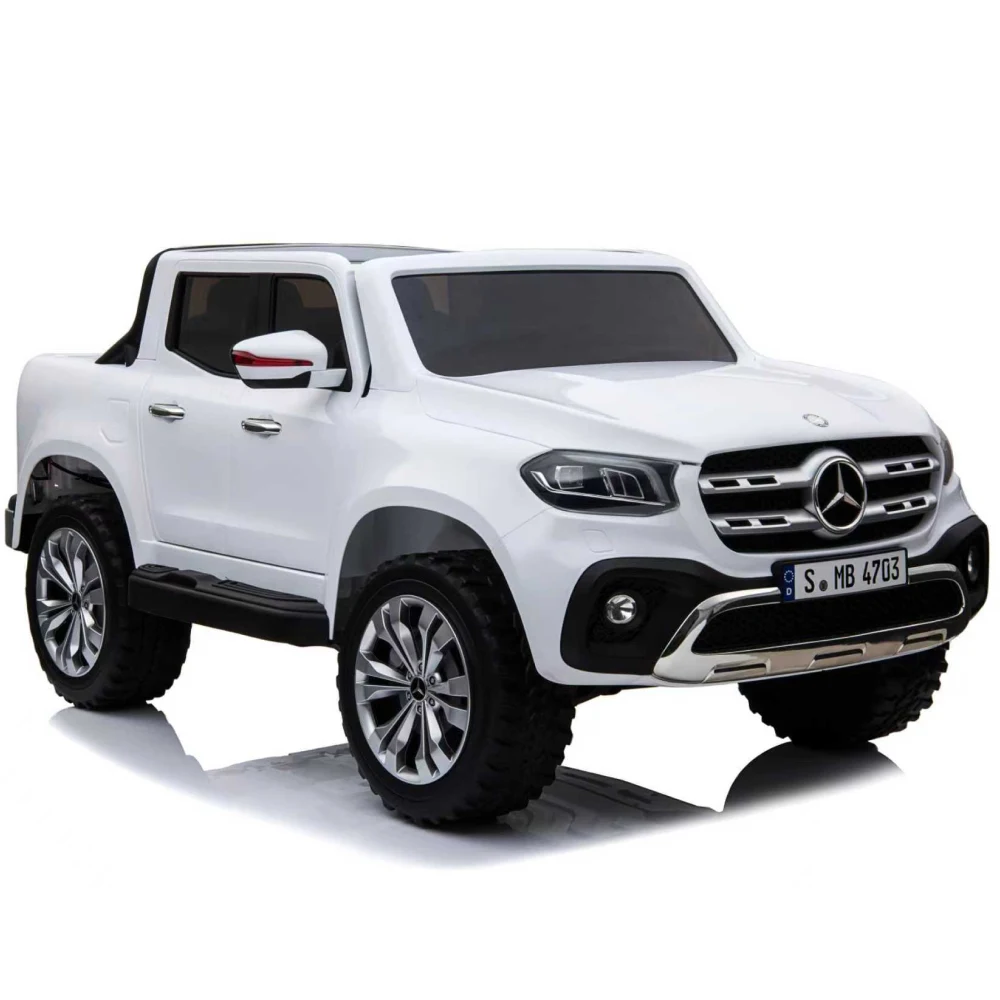 Mașină electrică pentru copii Mercedes Benz X-Class (MX606 / 3 alba) [7]