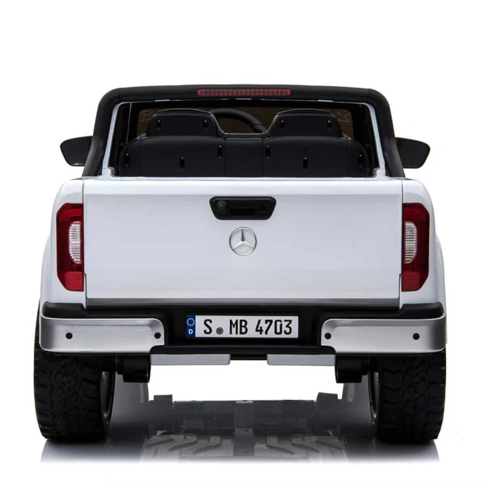 Mașină electrică pentru copii Mercedes Benz X-Class (MX606 / 3 alba) [4]