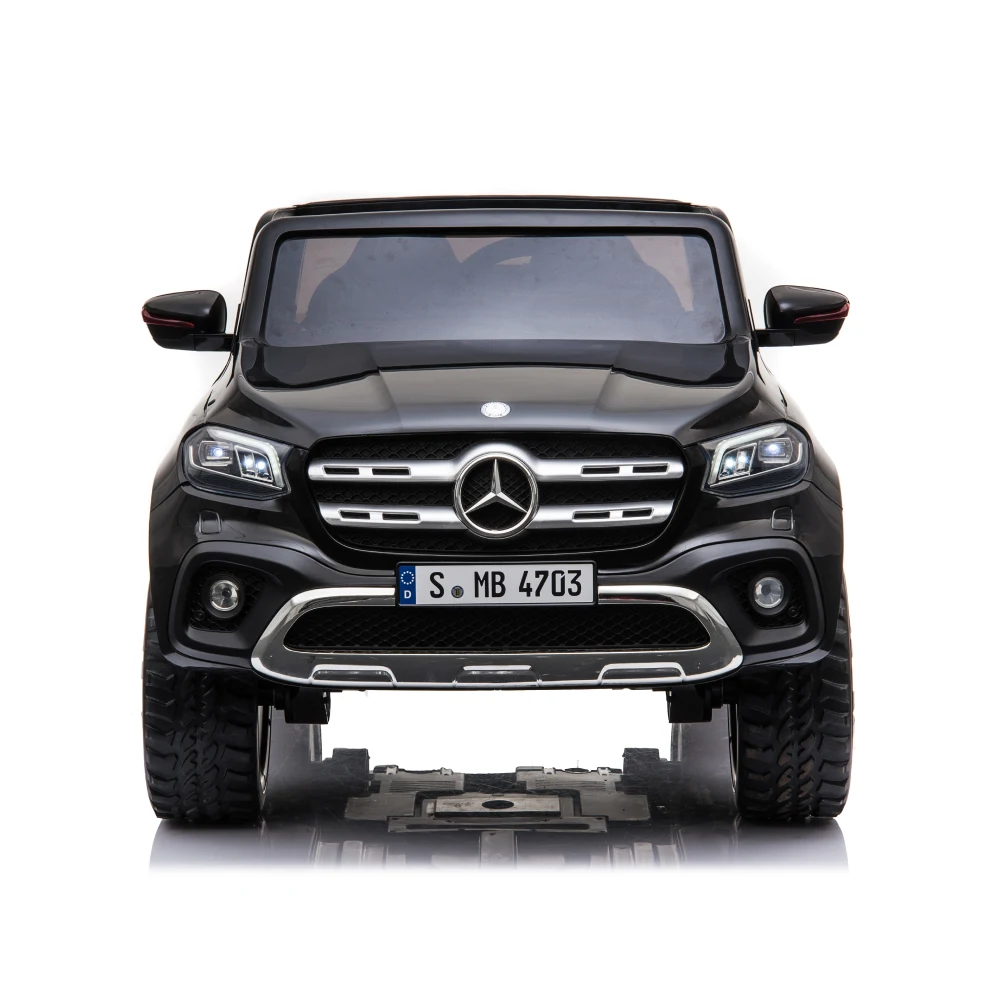 Mașină electrică pentru copii Mercedes Benz X-Class, neagră (MX606 / 1) [2]