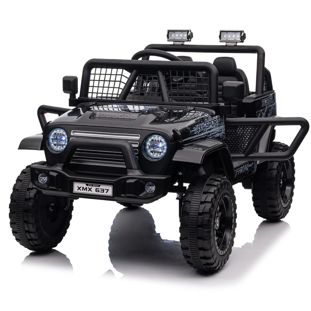 Mașină electrică pentru copii off-road (MX637 / 1 neagra) [7]
