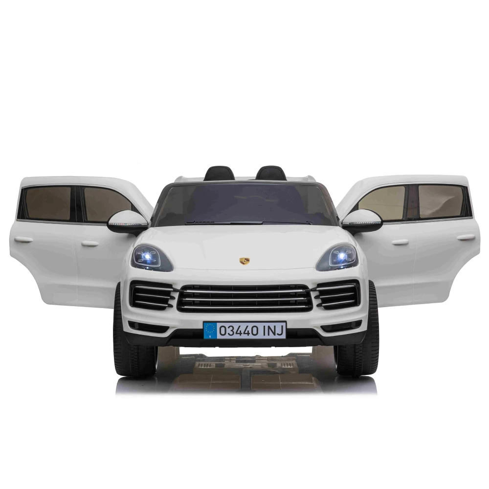 Mașină electrică pentru copii Porsche Cayenne S (JJ2128 / 2 alba) [3]