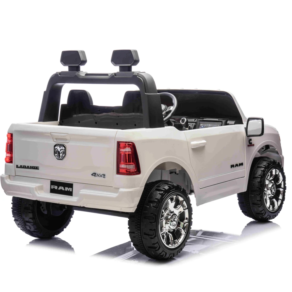 Mașină electrică pentru copii RAM 3500 (JJ2599/3 alba) [9]