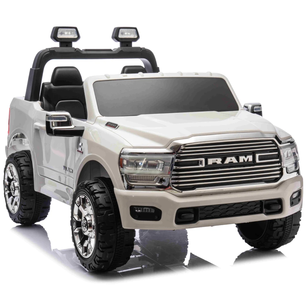 Mașină electrică pentru copii RAM 3500 (JJ2599/3 alba) [10]