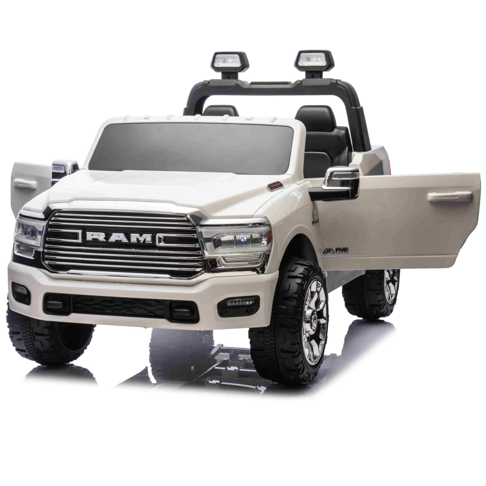 Mașină electrică pentru copii RAM 3500 (JJ2599/3 alba) [4]