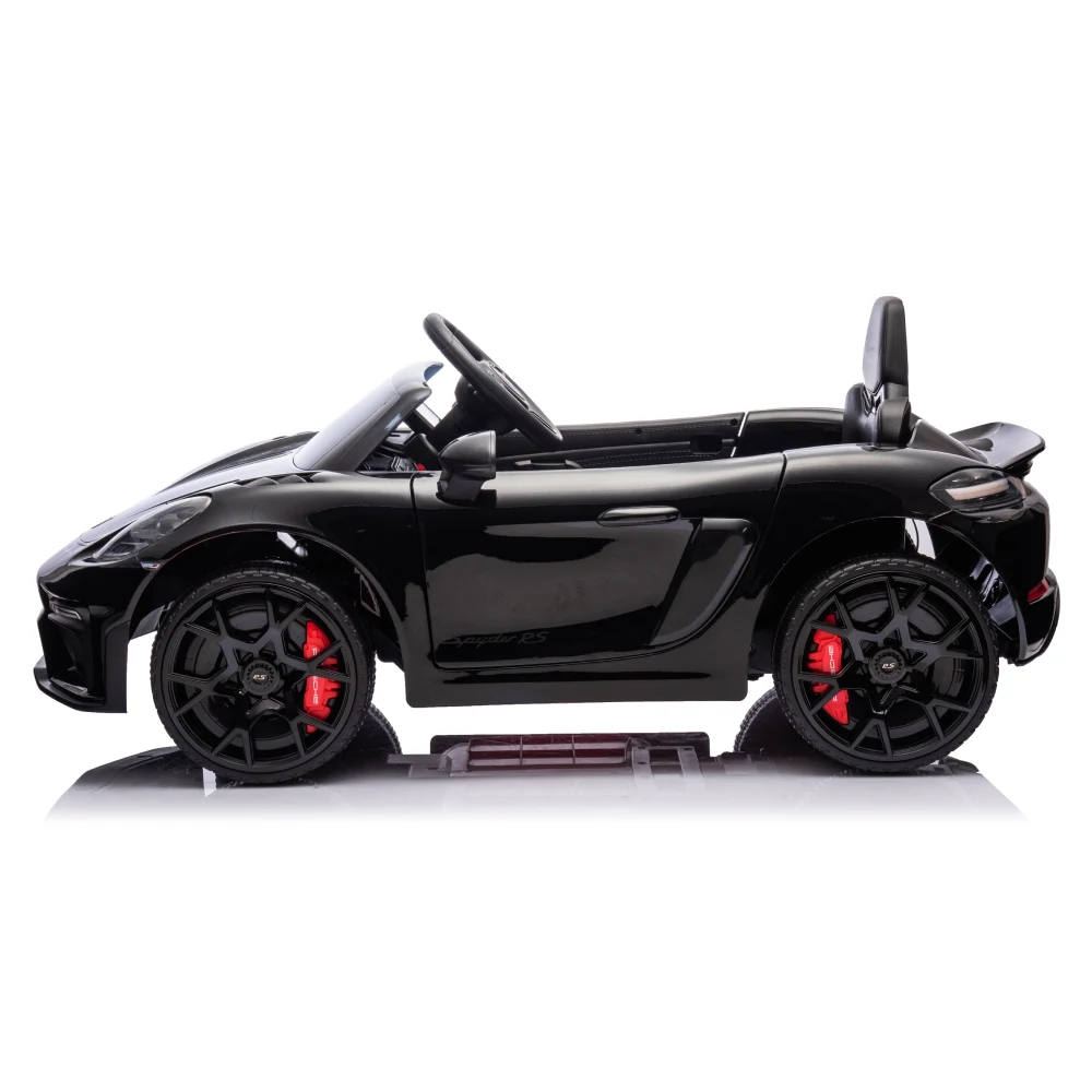 Mașină electrică Porsche 718 Spyder (P718 /2 neagra) [5]