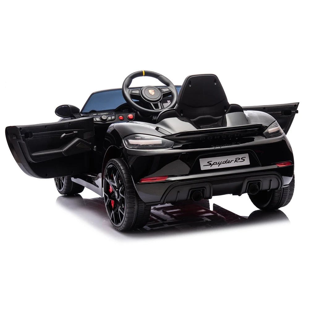 Mașină electrică Porsche 718 Spyder (P718 /2 neagra) [7]