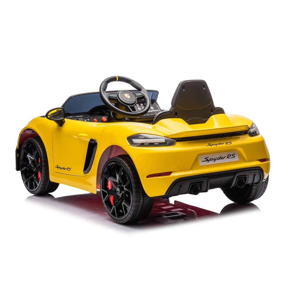 Mașină electrică Porsche 718 Spyder (P718 /4 galben) [6]