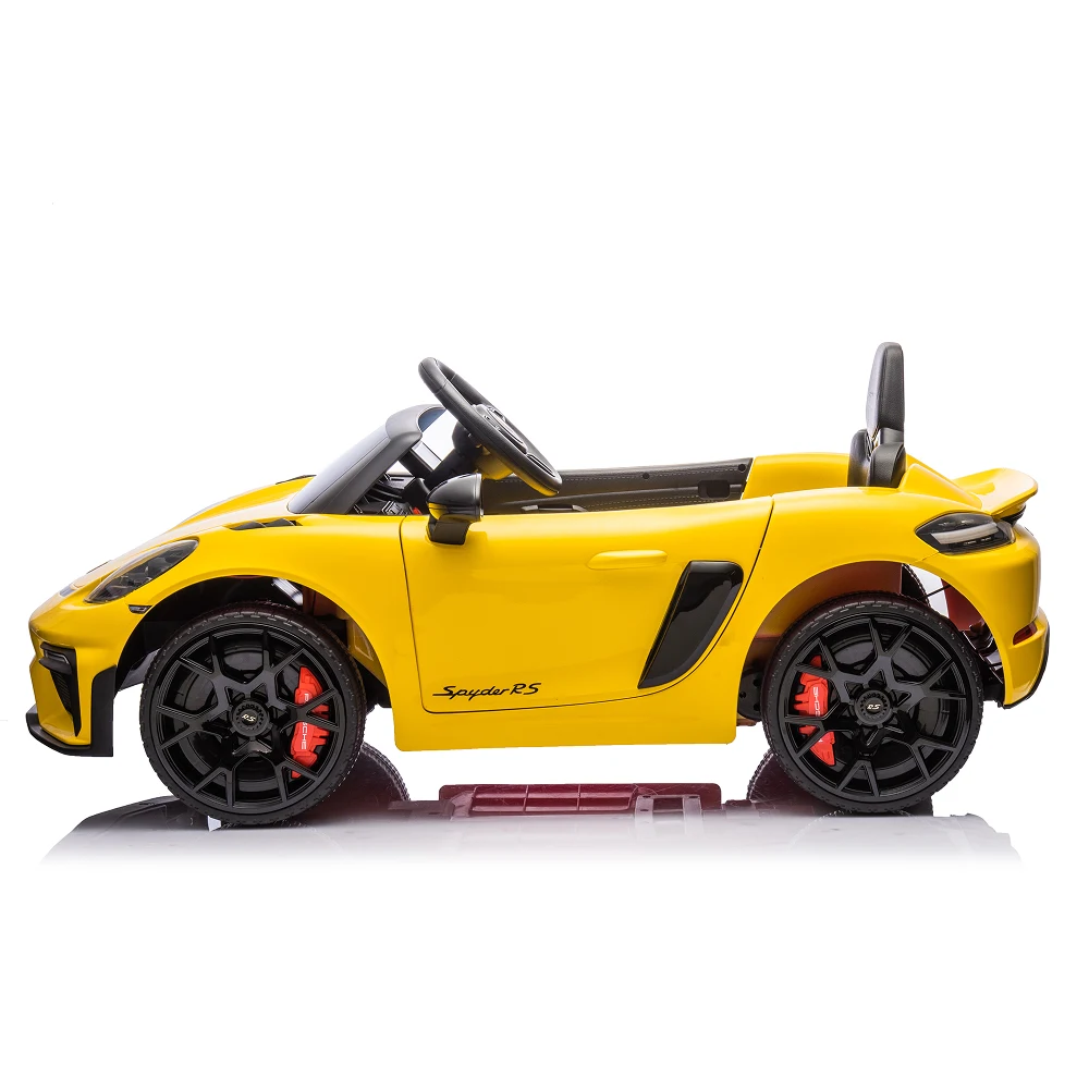 Mașină electrică Porsche 718 Spyder (P718 /4 galben) [5]