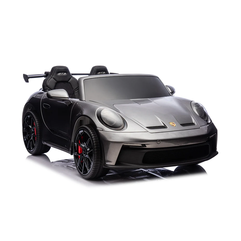 Mașină electrică Porsche 911 gri vopsit (P911/1 gri) [3]