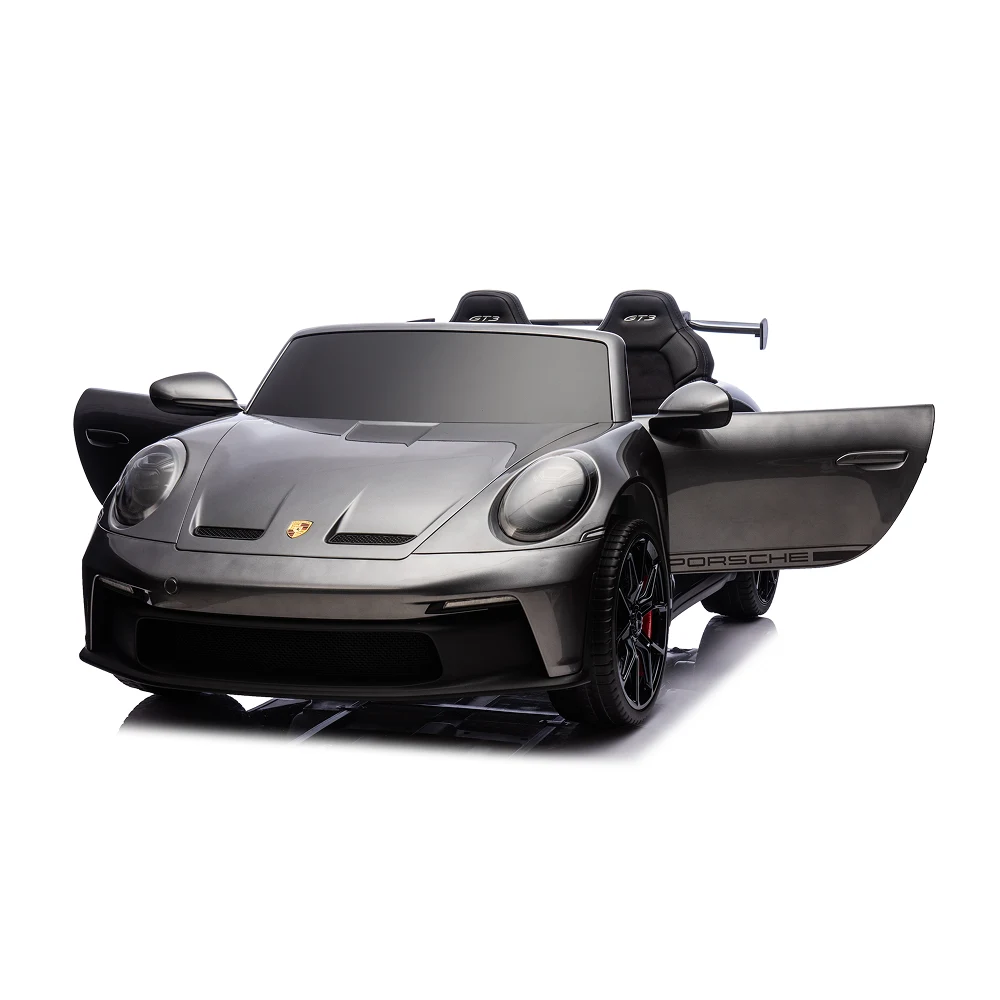 Mașină electrică Porsche 911 gri vopsit (P911/1 gri) [2]