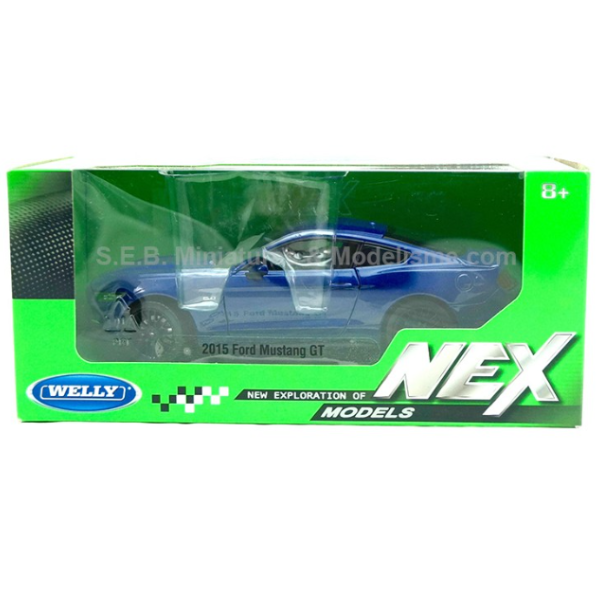Mașina metalică de colecție 2024 FORD MUSTANG GT 1:25 Welly [3]
