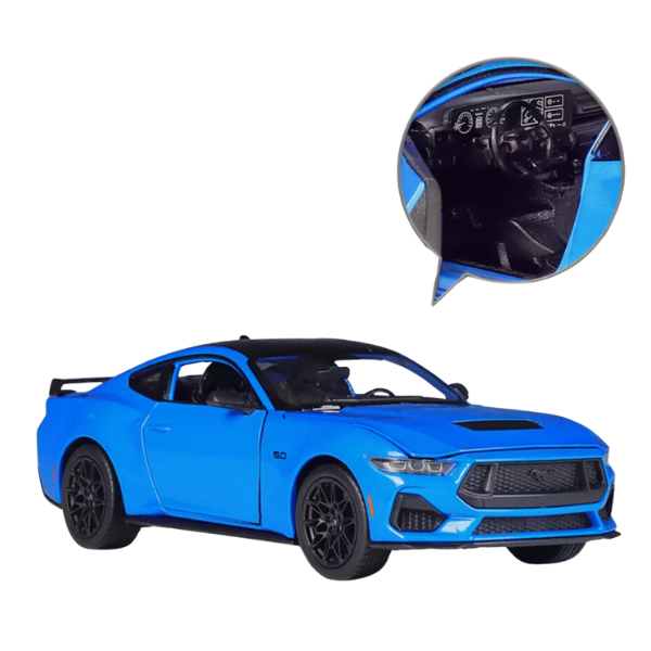Mașina metalică de colecție 2024 FORD MUSTANG GT 1:25 Welly [7]