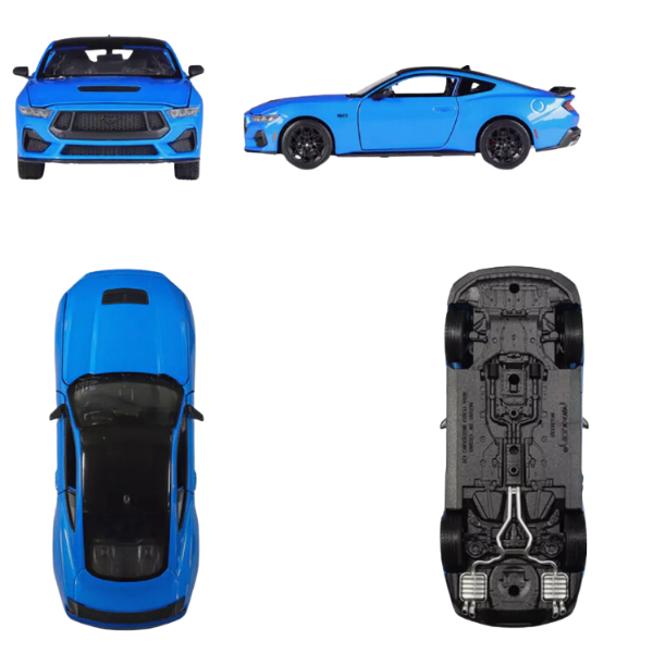 Mașina metalică de colecție 2024 FORD MUSTANG GT 1:25 Welly [10]