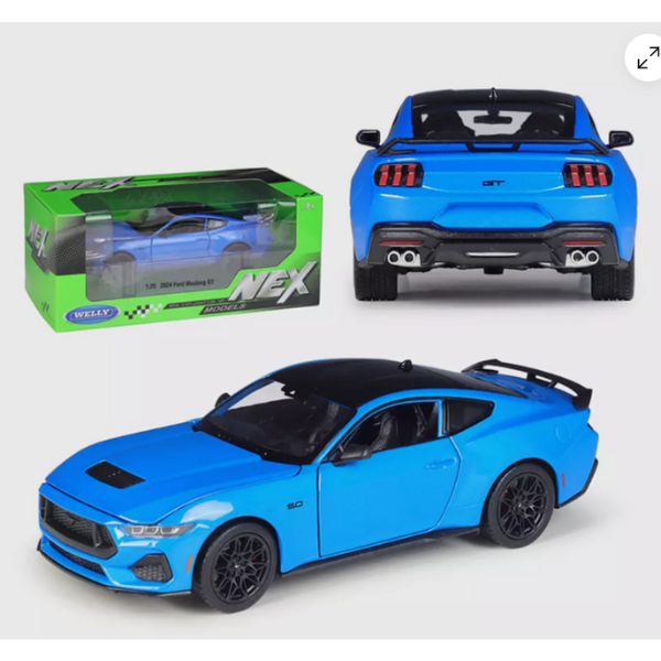Mașina metalică de colecție 2024 FORD MUSTANG GT 1:25 Welly [11]
