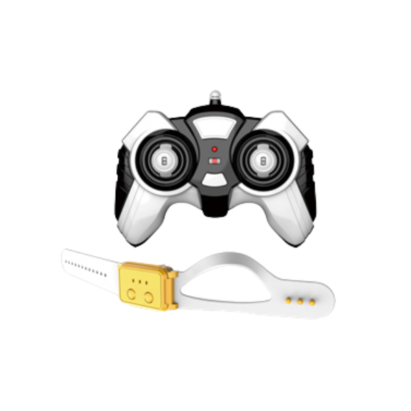 Mașină Radio-Control: cu roți luminoase și control prin ceas, USB și acumulator (2 culori) [4]
