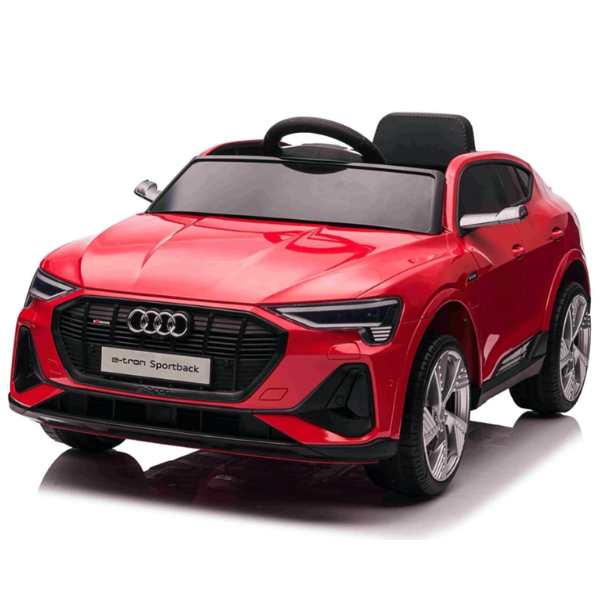 Masinuta electrica AUDI E-TRON SPORTBACK, 12V7Ah, motor 390 x 4, roti EVA, scaun din piele [1]