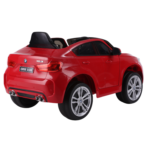 Masinuta electrica BMW X6M, 12V7AH, motor 35Wx2, roți EVA, scaune din piele [10]