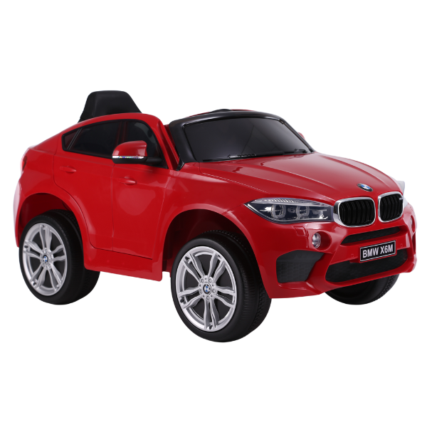 Masinuta electrica BMW X6M, 12V7AH, motor 35Wx2, roți EVA, scaune din piele [9]