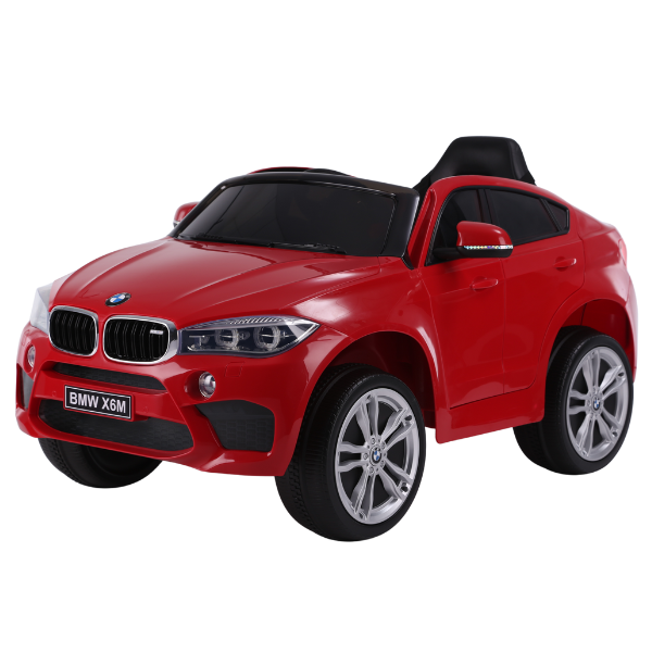 Masinuta electrica BMW X6M, 12V7AH, motor 35Wx2, roți EVA, scaune din piele [1]