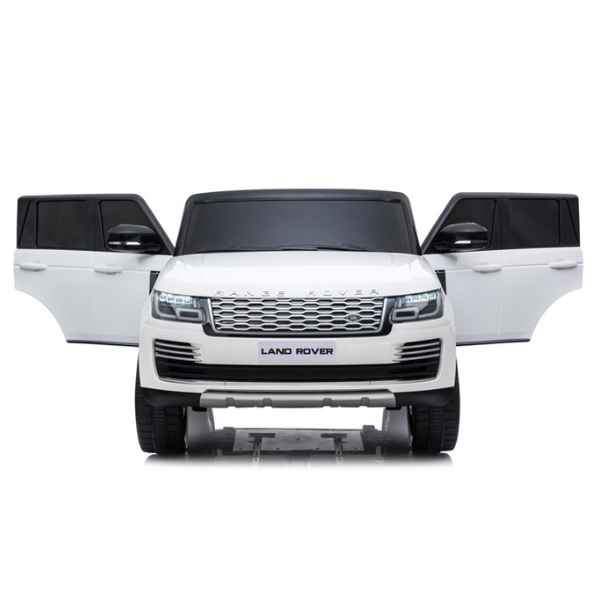 Masinuta electrica LAND ROVER RANGE ROVER, 24V7AH, motor 240Wx2, roți EVA, scaune din piele [8]