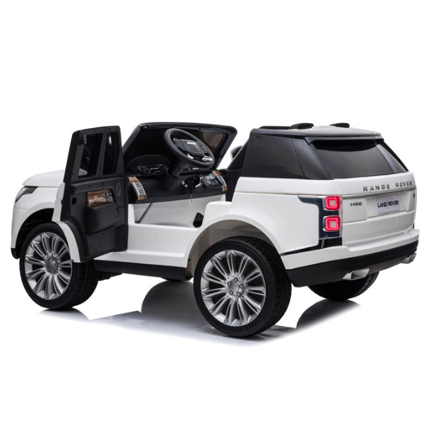 Masinuta electrica LAND ROVER RANGE ROVER, 24V7AH, motor 240Wx2, roți EVA, scaune din piele [6]