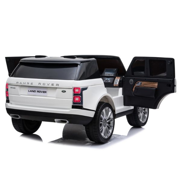 Masinuta electrica LAND ROVER RANGE ROVER, 24V7AH, motor 240Wx2, roți EVA, scaune din piele [4]