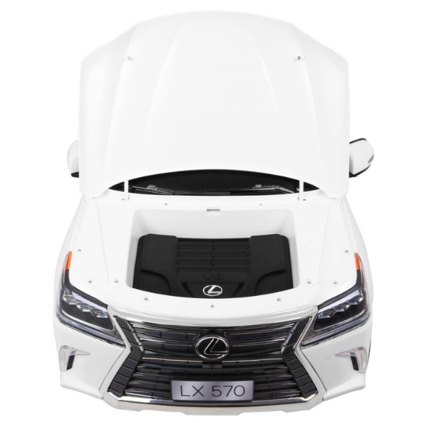 Masinuta electrica LEXUS LX570, 12V7AH, motor 35Wx2, roți EVA, scaune din piele [7]
