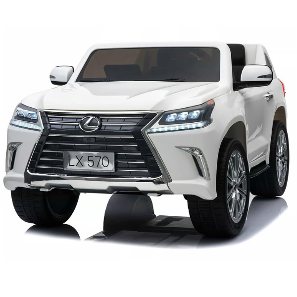 Masinuta electrica LEXUS LX570, 12V7AH, motor 35Wx2, roți EVA, scaune din piele [1]