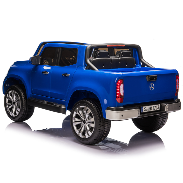 Masinuta electrica MERCEDES X-CLASS, 12V7Ah, motor 45Wx2, roți EVA, scaune din piele [23]
