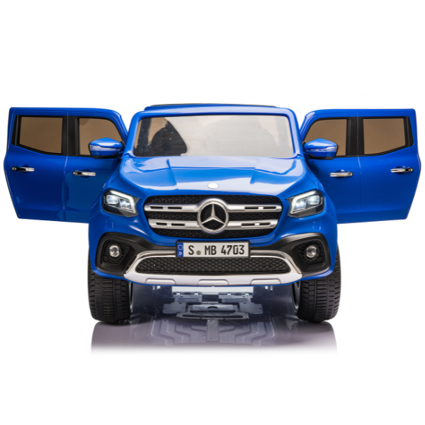 Masinuta electrica MERCEDES X-CLASS, 12V7Ah, motor 45Wx2, roți EVA, scaune din piele [17]