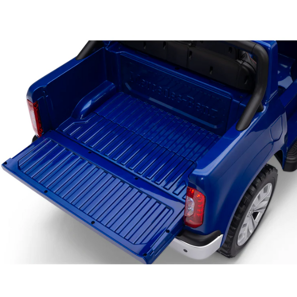 Masinuta electrica MERCEDES X-CLASS, 12V7Ah, motor 45Wx2, roți EVA, scaune din piele [4]
