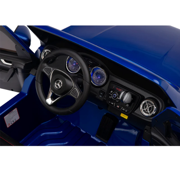 Masinuta electrica MERCEDES X-CLASS, 12V7Ah, motor 45Wx2, roți EVA, scaune din piele [6]